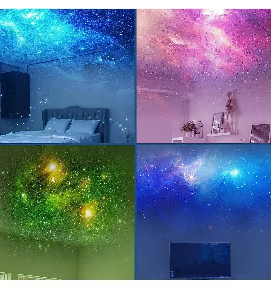 Astronauten-Weltraumprojektor,  LED-Deckenlampe für Schlafzimmer, Zuhause, dekoratives Kindergeschenk