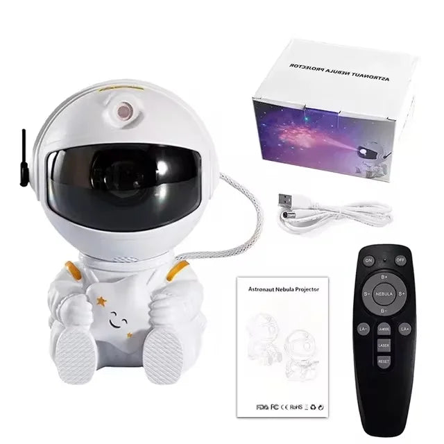 Astronauten-Weltraumprojektor,  LED-Deckenlampe für Schlafzimmer, Zuhause, dekoratives Kindergeschenk