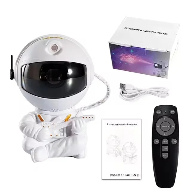 Astronauten-Weltraumprojektor,  LED-Deckenlampe für Schlafzimmer, Zuhause, dekoratives Kindergeschenk