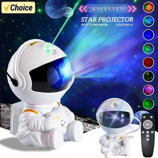 Astronauten-Weltraumprojektor,  LED-Deckenlampe für Schlafzimmer, Zuhause, dekoratives Kindergeschenk