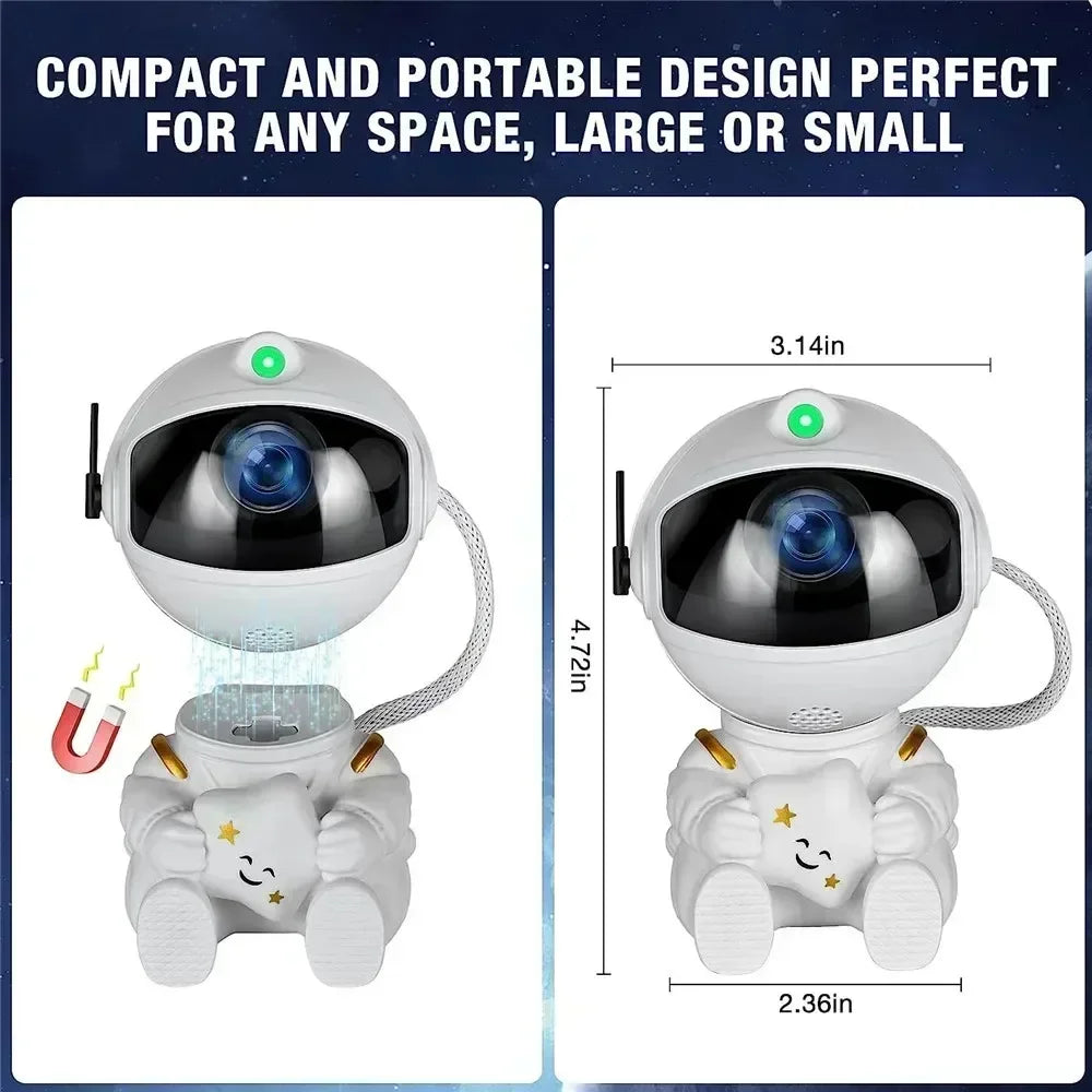 Astronauten-Weltraumprojektor,  LED-Deckenlampe für Schlafzimmer, Zuhause, dekoratives Kindergeschenk