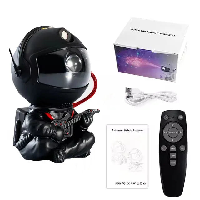 Astronauten-Weltraumprojektor,  LED-Deckenlampe für Schlafzimmer, Zuhause, dekoratives Kindergeschenk