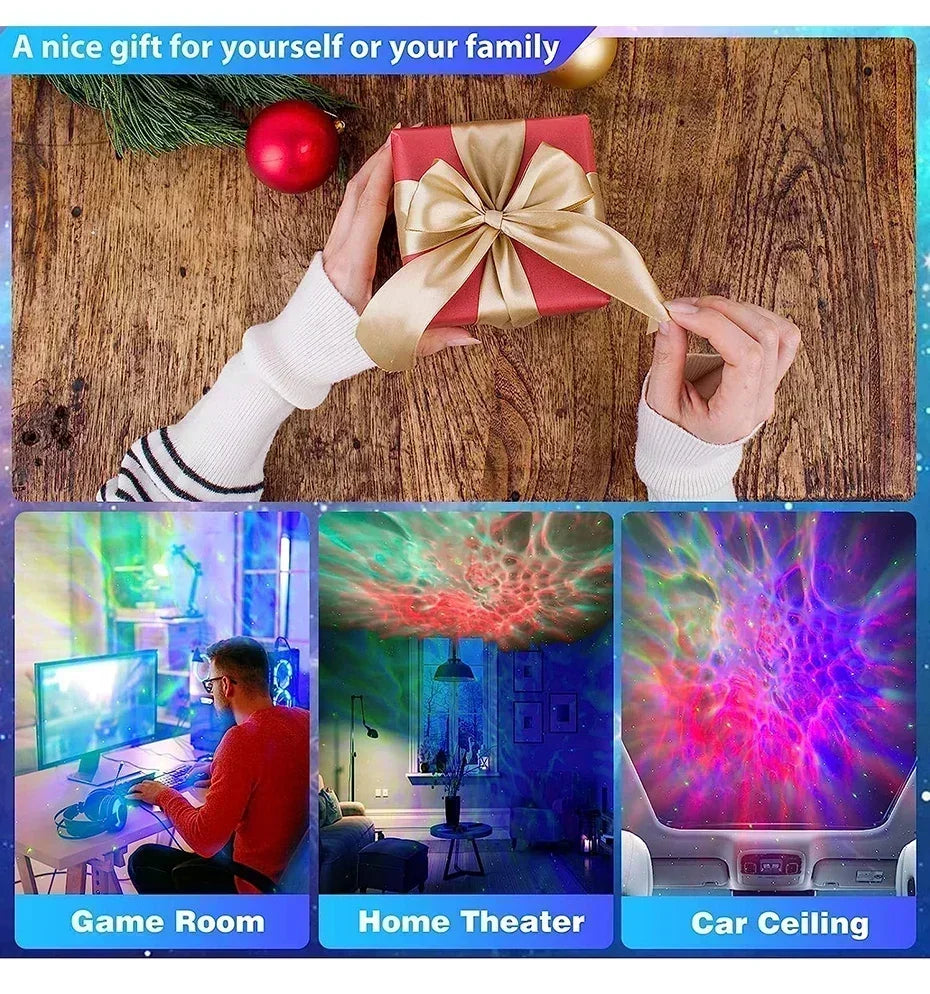 Astronauten-Weltraumprojektor,  LED-Deckenlampe für Schlafzimmer, Zuhause, dekoratives Kindergeschenk